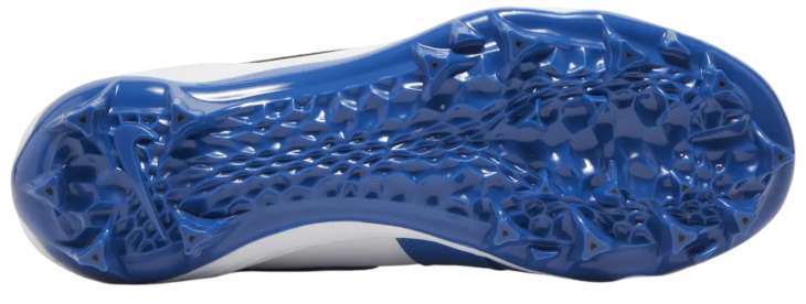 Nike Air Jordan 1 White/Black/Royal High Rubber Cleats