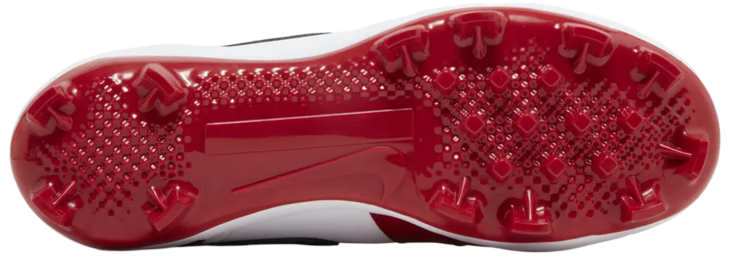 Nike Air Jordan 1 Gym Red/White/Black High Rubber Cleats