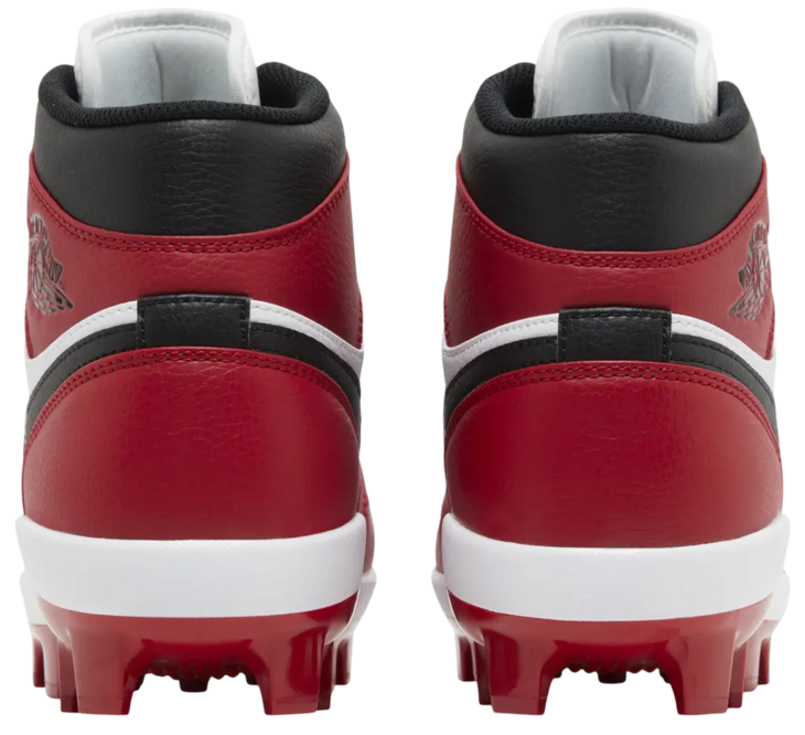 Nike Air Jordan 1 Gym Red/White/Black High Rubber Cleats