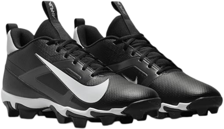 Nike Menace 4 Black/White Rubber Cleats 