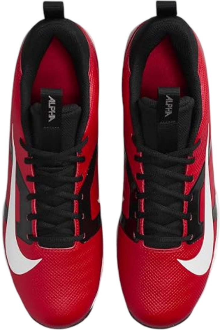 Nike Menace 4 Red/Black Rubber Cleats 