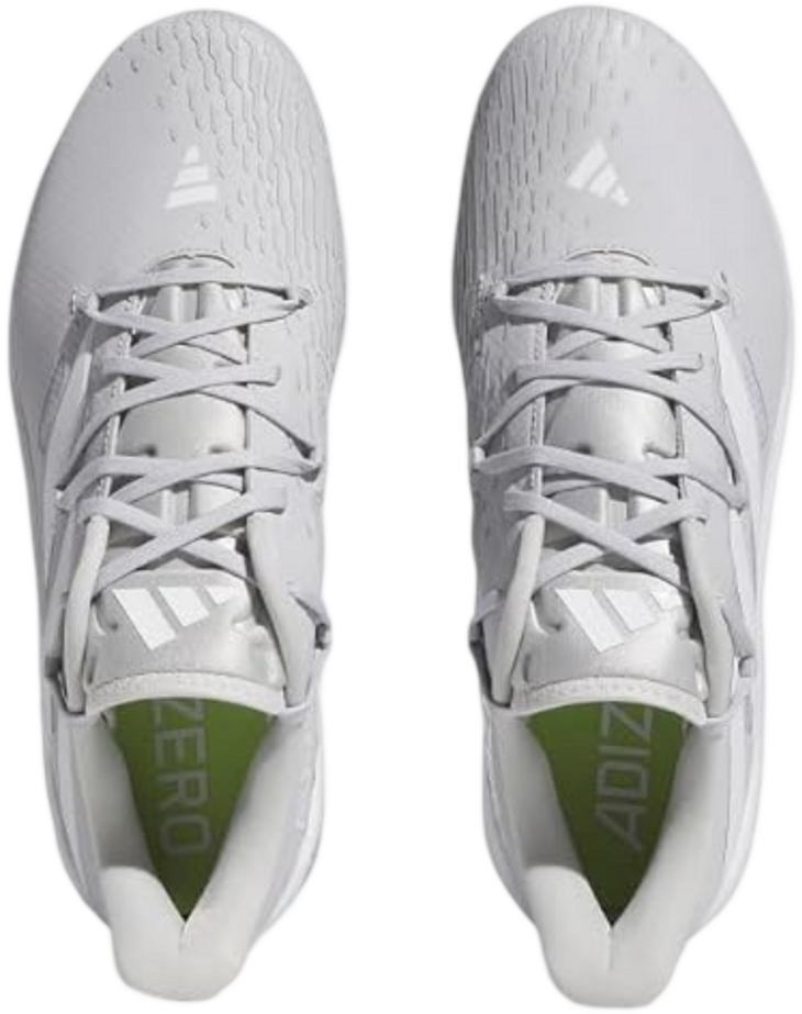Adidas Afterburner 9 Grey/White Metal Cleats
