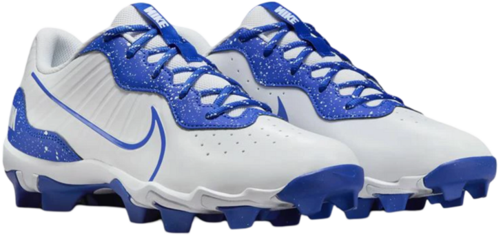 Nike Huarache 4 White/Royal Splatter Rubber