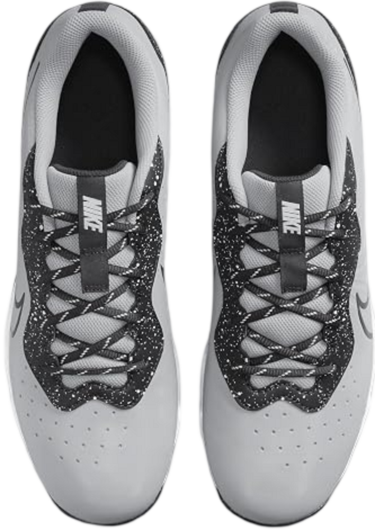 Nike Huarache 4 Grey Splatter Rubber Cleats