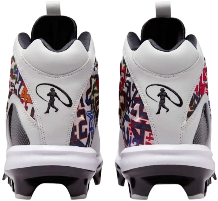 Nike Griffey 2 Jackie Robinson Grey/Black Rubber