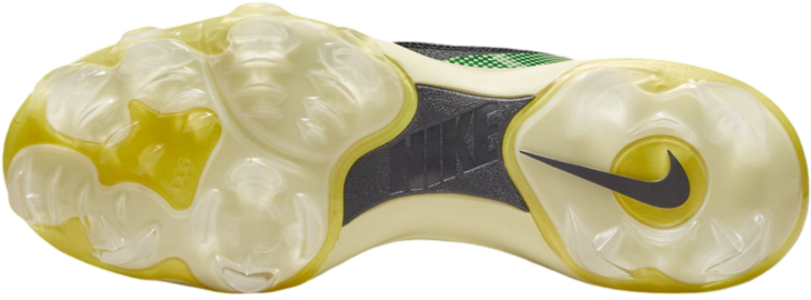 Nike Griffey 2 Black/Volt Rubber Cleats