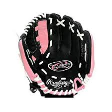 Rawlings Players Series 10" Youth Glove Black/Pink RHT