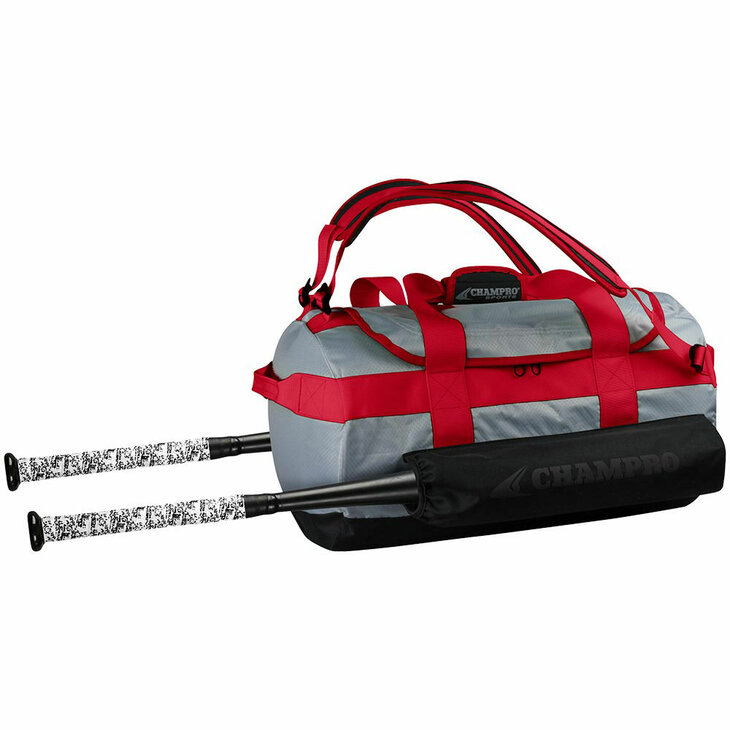 Champro Base Knock Duffle Pack Scarlet