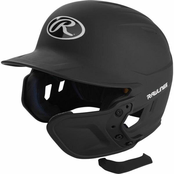 Rawlings Mach Batting Helmet Extension Black