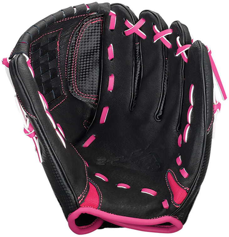 Easton Z-Flex 10" Youth Glove Black/Pink RHT