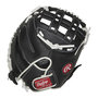 Rawlings Shut Out Softball 31.5" Catcher Glove Black/White RHT