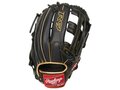 Rawlings R9 12.75" Outfield Glove Black/Gold RHT