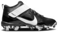 Nike Trout 7 Black/White High Rubber Cleats Beeball