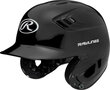 Rawlings R16/Velo Metallic Finish Batting Helmet Black