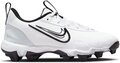 Nike Trout 9 White/Pure Platinum/Black Low Rubber Cleats Beeball