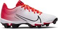 Nike Hyperdiamond 4 White/Scarlet Rubber Cleats Beeball