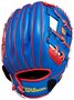 Wilson A200 10" Youth Glove Royal/Red RHT