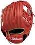 Wilson A200 9" Youth Glove Red/Gold RHT