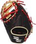 SSK Pro Custom 12.25" First Base Glove Black/Camel/Red LHT