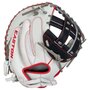 Easton Professional Collection Softball Color Splash 34" Catcher Glove White/Navy/Red RHT