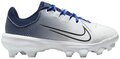 Nike Hyperdiamond 4 Pro White/Navy Low Rubber Cleats