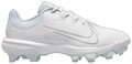 Nike Hyperdiamond 4 Pro White Low Rubber Cleats