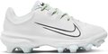 Nike Hyperdiamond 4 Pro White/Volt Low Rubber Cleats