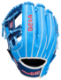 Wilson A450 11.5" Youth Infield Glove Baby Blue/Navy LHT