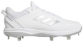 Adidas Icon 7 White/Silver Metallic Metal Cleats