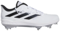 Adidas Afterburner 9 White/Black Metal Cleats