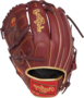Rawlings R9 12" Infield/Pitcher Glove Cherry Red LHT