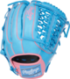 Rawlings Heart of the Hide 12.75" Outfield Glove Columbia Blue/Pink RHT