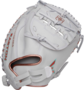 Easton Elite series Softball Jen Schro 33" Catcher Glove White/Bronze RHT
