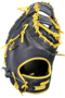 SSK EBC50 12.5" First Base Glove Crocodile Pattern Navy/Gold RHT