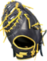 SSK EBC50 12.5" First Base Glove Crocodile Pattern Navy/Gold LHT