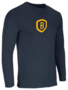 HCAW Dry Gear Long Sleeve T-Shirt Navy Badge