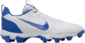Nike Trout 9 White/Hyper Royal Low Rubber Cleats