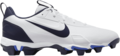 Nike Trout 9 White/Midnight Navy Low Rubber Cleats