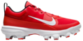 Nike Trout 9 Pro Scarlet/White Low Rubber Cleats