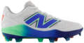New balance PL3000I7 White/Electric Jade/Bright Lapis Rubber Cleats