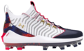 Under Armour Harper 9 Pro White/Navy/Gold Rubber