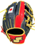 SSK Pro Custom 11.5" Infield Glove Japan Navy/Red/Gold RHT