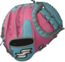SSK Pro Custom 33" Catcher Glove Pink/Colombia Blue RHT