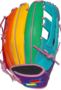 SSK Pro Custom 12.5" Outfield Glove Rainbow RHT