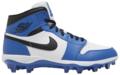 Nike Air Jordan 1 White/Black/Royal High Rubber Cleats