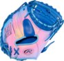 Rawlings Heart of the Hide Fun Burst 2.0 33" Catcher Glove Royal/Pink/Columbia Blue RHT