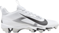 Nike Menace 4 White/Black Rubber Cleats 