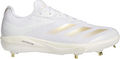 Adidas Electric+ White/Gold Metal Cleats
