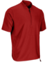 Champro Short Sleeve Warm-Up Jacket Scarlet