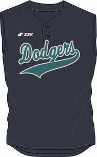 Domstad Dodgers Sleeveless Jersey Domstad Dodgers Sleeveless Jersey